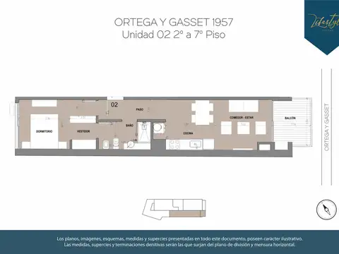 Departamento en Venta en Las Cañitas, USD 180.360