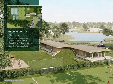 Terreno en venta Barrio San Pedro. Cercano a Nordelta