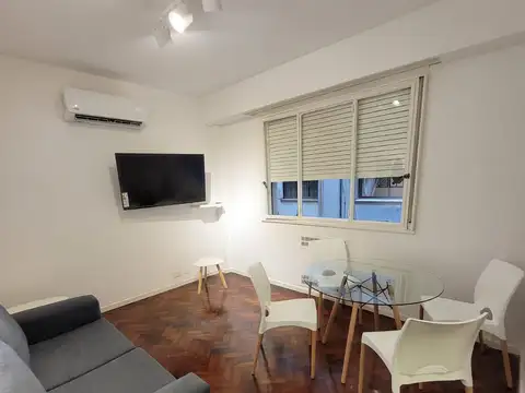 Depto de 3 ambientes amoblado en excelente ubicacion.