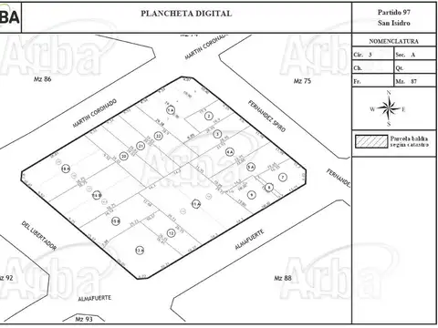 Excelente Lote de 528m2 Ubicado en Acassuso, De Av. Libertador al Río