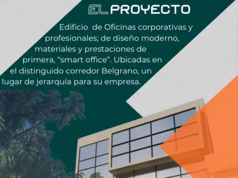 Oficinas Premium en Av. Belgrano – Preventa con 100