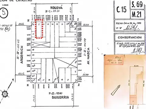 Terreno en Venta 8  mts Frente