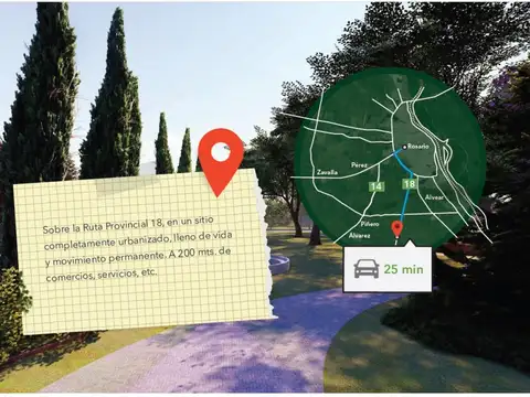 Venta Lotes Los Pinos 4 Ruta 18 Km 12.5 Alvarez
