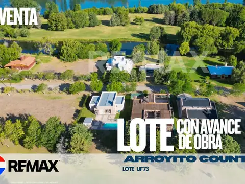 VENTA TERRENO CON AVANCE DE OBRA ARROYITO