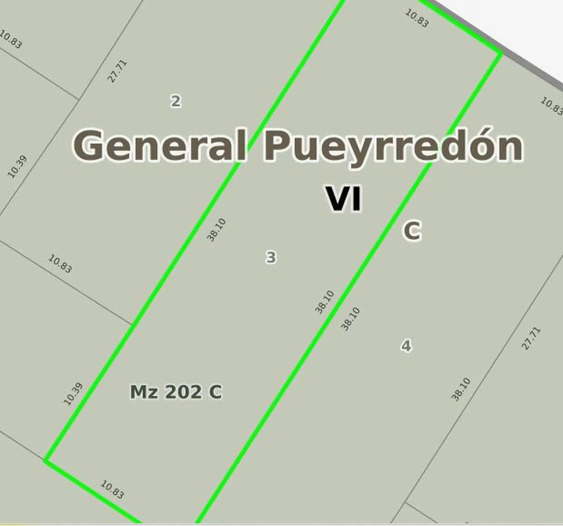 Venta Lote Barrio Villa Primera R4