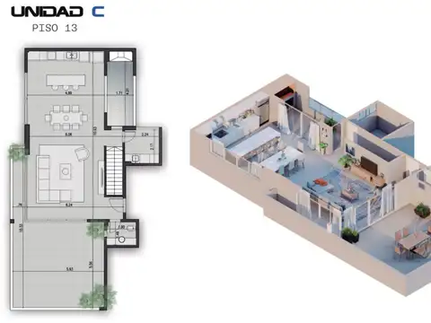 Departamento en Venta de 5 ambientes