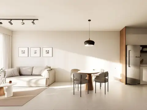 2 Amb. c/balcón. Toilette Apto Prof. —Villa del Parque