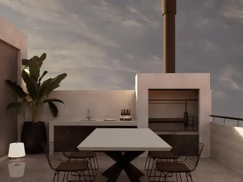 Departamento 2 ambientes con 1 baño