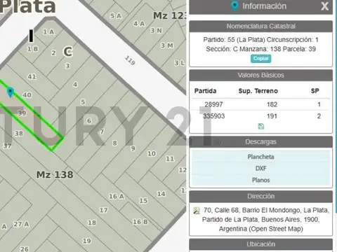 68 118 y 119 , Piso 0