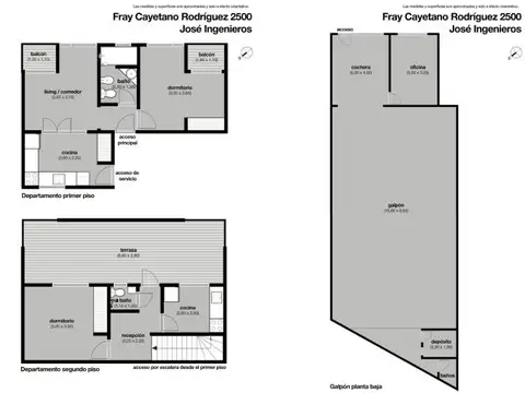 Galpon en Venta en Jose Ingenieros, USD 159.000