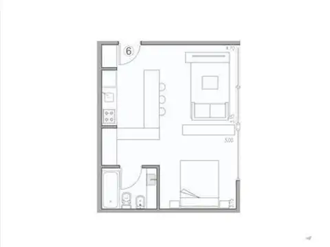 Departamento en Venta Apto profesional