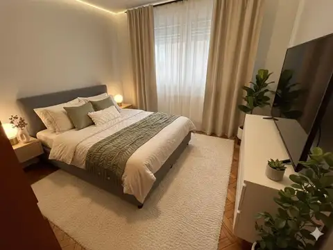 Departamento 2 ambientes con 1 baño