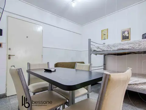 Departamento 2 ambientes con 1 baño