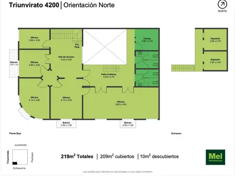 Avenida Triunvirato 4200, Piso 1