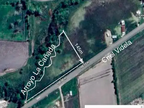 LOTE EN VENTA , LA CONSULTA , SAN CARLOS