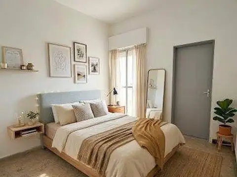 Departamento 2 ambientes con 1 baño