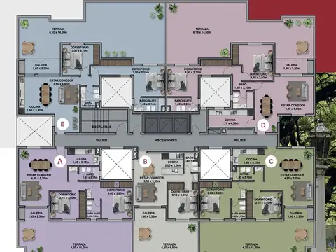 Departamento en Venta con 1 cochera