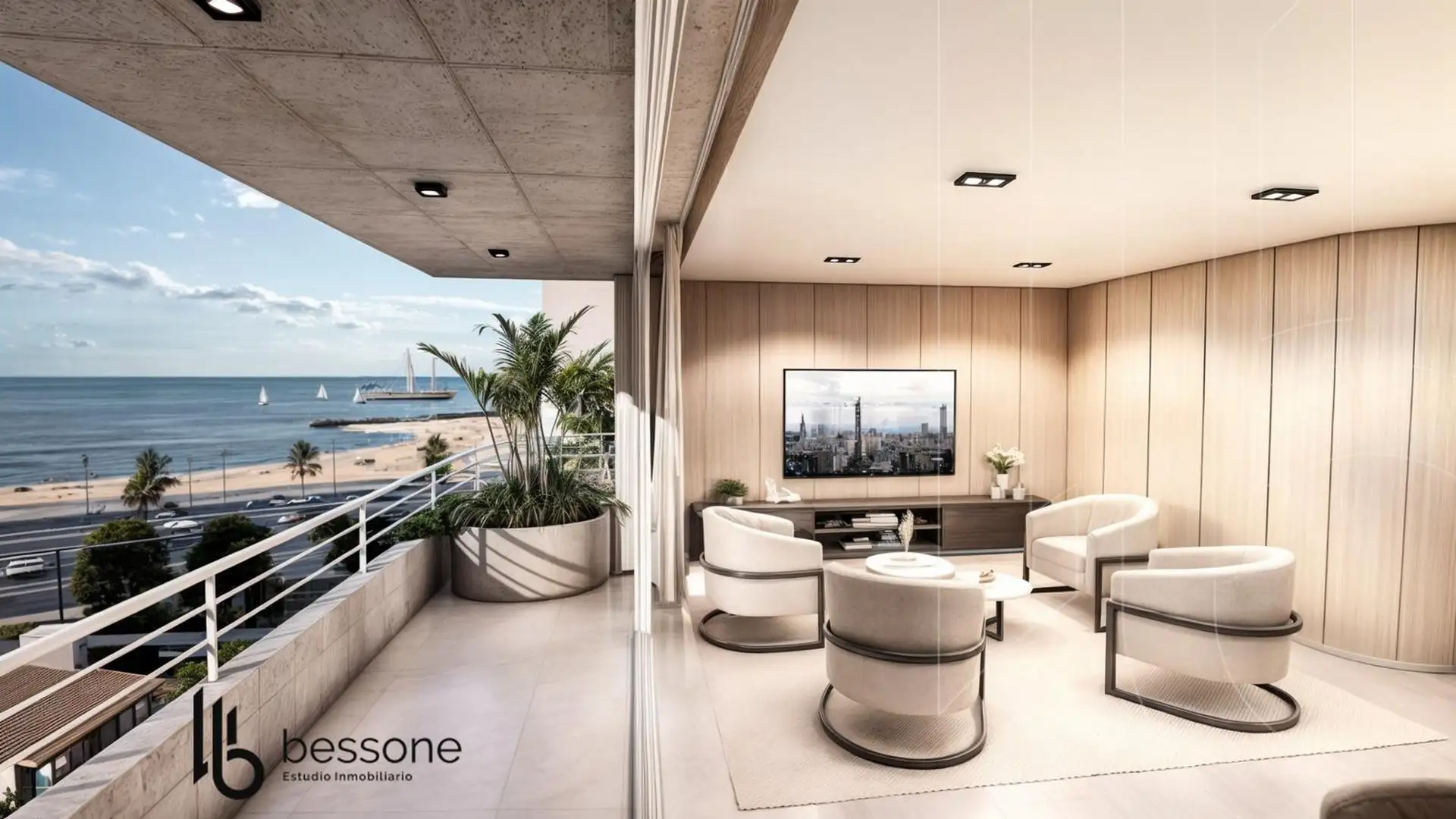 Departamento 3 amb, 135m² en La Perla Norte con amenities