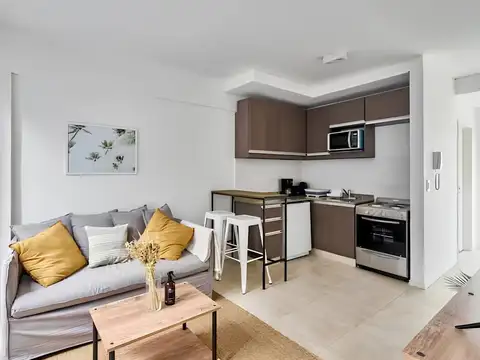 Departamento 2 ambientes con 1 baño