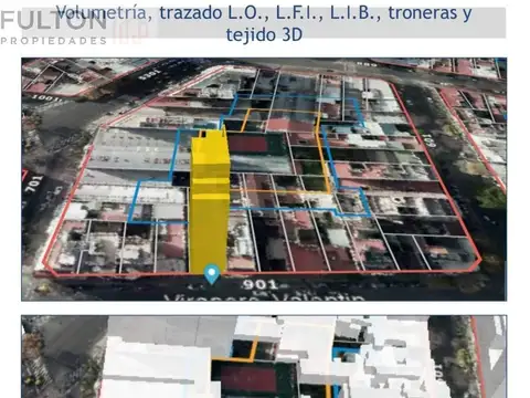 Terreno en Venta en Caballito, USD 820.000