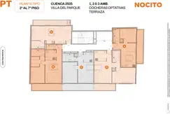 1 y 2 ambientes | Edificio en construcción  de 40 Unidades en Villa del Parque