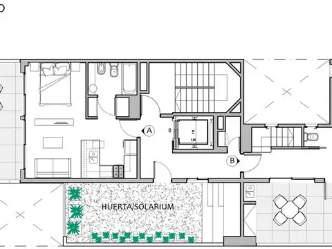 Departamento en Venta de 2 ambientes