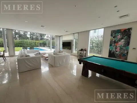 Casa en alquiler anual amobladoen Pacheco Golf Club