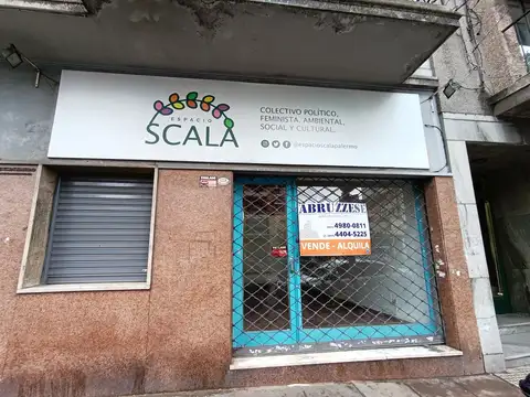 Propiedad Versátil-PATIO Cubierto-PH Frente AptoProfesional -Entrada indelpendiente Frente Vidriera y Metalica  