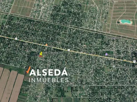 Terreno en Venta 56  mts Fondo