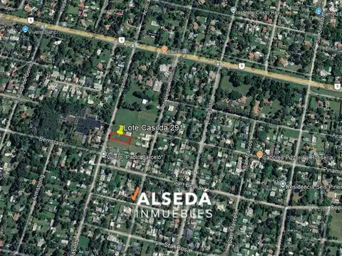 Terreno en Venta 20  mts Frente