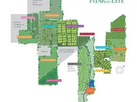 Terreno en Venta en Pilar del Este - Santa Emilia, USD 44.000