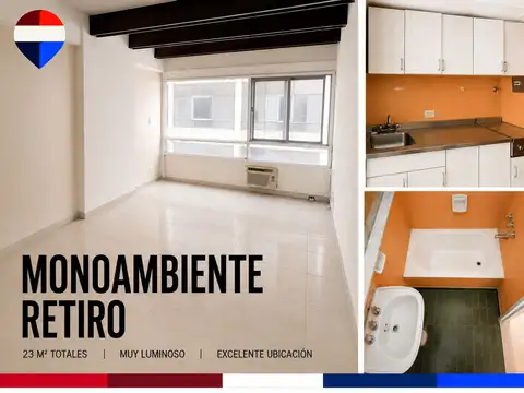 VENTA MONOAMBIENTE RETIRO