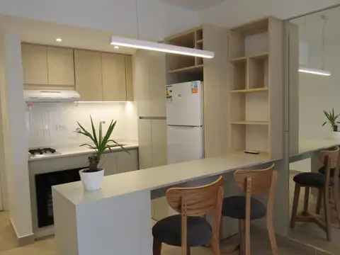Departamento monoambiente al frente muy luminoso a estrenar