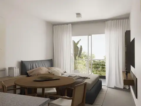 Departamento 2 ambientes con 1 baño