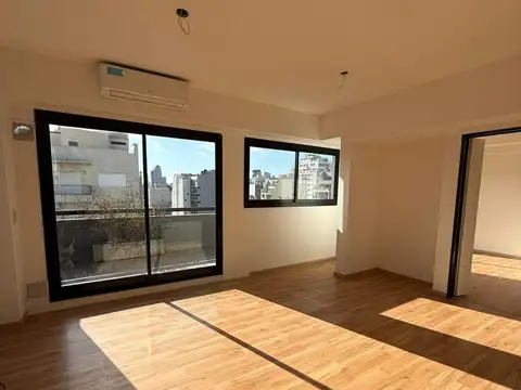 ALQUILER DOS AMBIENTES EN VILLA CRESPO MUY LUMINOSO Y CON BALCON TERRAZA