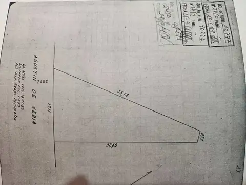 Terreno en Venta de 344,0 m2