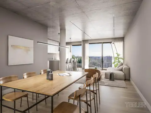 Departamento 4 ambientes con 2 baños