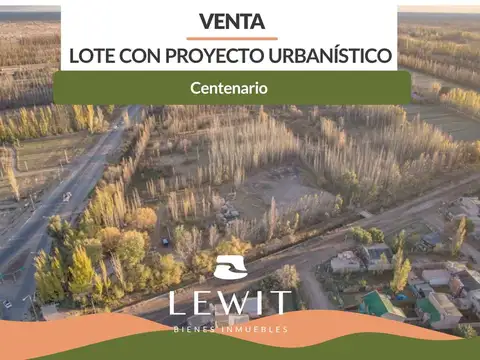 Venta lote con proyecto para desarrollo urbano comercial en Centenario | Neuquén