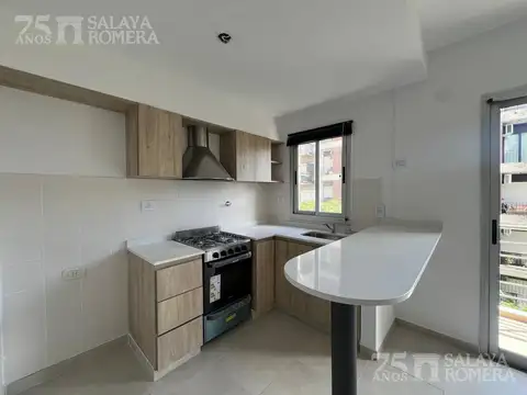 Departamento 2 ambientes con 1 baño