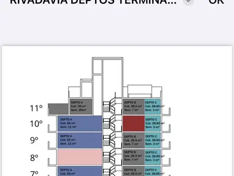 Departamento en Venta de 2 ambientes