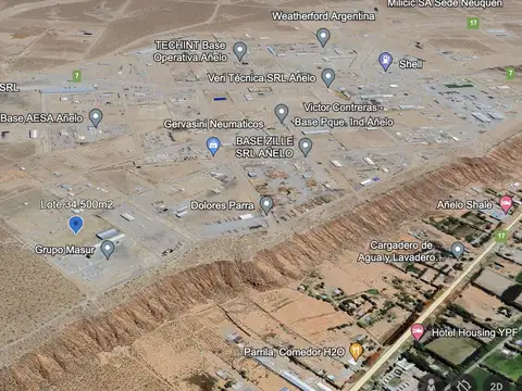 Terreno en Venta 230  mts Fondo