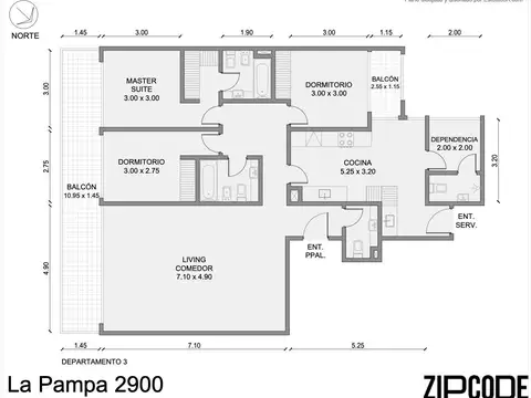 Departamento en Venta en Belgrano, USD 685.000