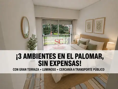Departamento en Alquiler en El Palomar, $ 900.000