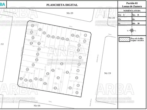 Terreno en Venta en Banfield, USD 250.000