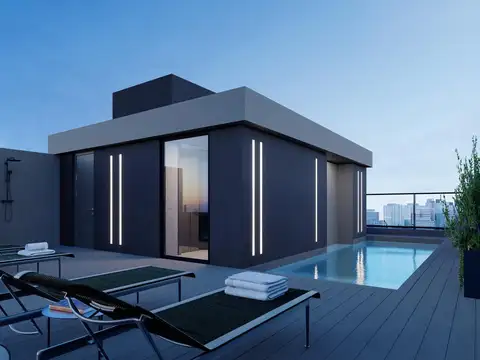 Departamento de 3 dormitorios mas Dep o 4to dorm en SOLE Araoz - Categoria y Amenities
