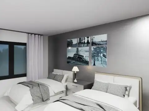 Departamento 3 ambientes con 1 baño