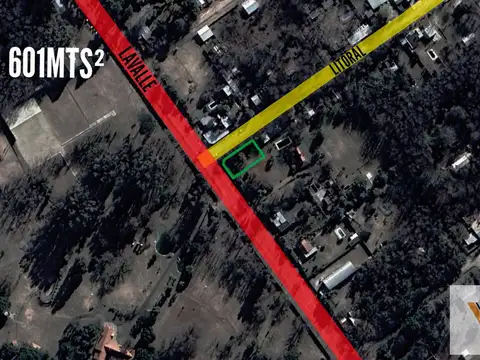 Terreno en venta - 601Mts2 - San Vicente