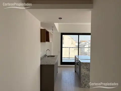 Departamento, 2 ambientes a estrenar, balcón terraza