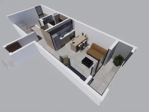 Departamento en Venta de 2 ambientes