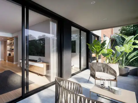 Departamento 3 ambientes con 2 baños